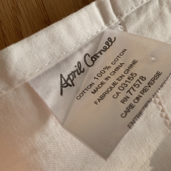 Christmas 🎄 ✨April Cornell Embroidered Cotton Tablecloth - Picture 7 of 8